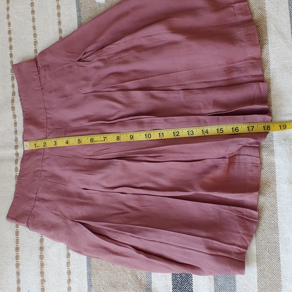 Sim & Sam - Mauve Pleated Skater Mini Skirt  Size S - Picture 5 of 5